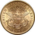 USA, 20 dolarów 1876 S, San Francisco, Liberty