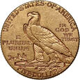 USA, 5 dolarów 1912, Indianin, Filadelfia