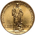 Watykan, Pius XI, 100 lirów 1935