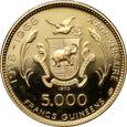 Gwinea, 5000 franków gwinejskich 1970, Teje