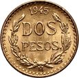 Meksyk, 2 pesos, 1945