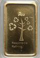 427. Szwajcaria, sztabka, złoto, 5 g Au999, Metalor