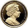 Brytyjskie Wyspy Dziewicze, 10 dolarów 2009, Królowa Elżbieta