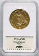Polska, III RP, 500 złotych 2007, Bielik, 1 uncja Au999, GCN PR69 #R