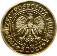 Polska, III RP, 500 złotych 2007, Bielik, 1 uncja Au999, GCN PR69 #R