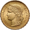 Szwajcaria, 20 franków 1896 B