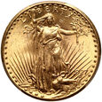 USA, 20 dolarów 1927, Filadelfia, St. Gaudens, PCGS MS62