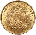 104. Austria, Franciszek Józef I, 10 koron 1911