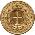 Włochy, Sardynia, Karol Albert, 20 lirów 1834 P