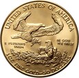 USA, 50 dolarów 1986, Filadelfia, Gold Eagle, uncja złota