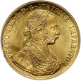 726. Austria, Franciszek Józef I, 4 dukaty 1915, Nowe bicie