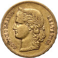 755. Szwajcaria, 20 franków 1896 B
