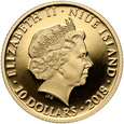 Niue, 10 dolarów 2018, Józef Piłsudski