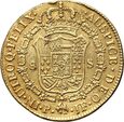 Kolumbia, Karol IV, 8 escudos 1792 P JF, Popayán