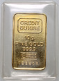 Szwajcaria, sztabka złota, 10 gram Au999, Credit Suisse