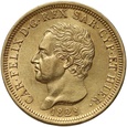 Włochy, Sardynia, Karol Feliks, 80 lirów 1828 L, Turyn