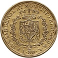 Włochy, Sardynia, Karol Feliks, 80 lirów 1828 L, Turyn