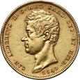 Włochy, Sardynia, Karol Albert, 100 lirów 1840 P, Turyn