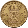 Holandia, Wilhelm I, 10 guldenów 1825 B, Bruksela
