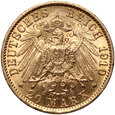 Niemcy, Prusy, Wilhelm II, 20 marek 1910 A