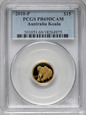 Australia, 15 dolarów 2010 P, Koala, PCGS PR69, 1/10 oz Au999