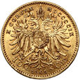 Austria, Franciszek Józef I, 10 koron 1909, mała głowa