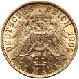 Niemcy, Prusy, Wilhelm II, 20 marek 1909 A