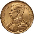 Belgia, Albert I, 20 franków 1914, odmiana 