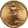 USA, 20 dolarów 1927, Filadelfia, St. Gaudens, PCGS MS63