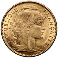 761. Francja, 10 franków 1910, Kogut