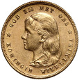 Holandia, Wilhelmina, 10 guldenów 1897