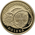 Polska, III RP, 200 złotych 2000, 1000-lecie Zjazdu w Gnieźnie