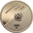 Polska, III RP, 200 złotych 2022, Igrzyska Olimpijskie Pekin