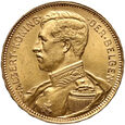 Belgia, Albert I, 20 franków 1914, Der Belgen