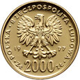 Polska, PRL, 2000 złotych 1977, Fryderyk Chopin