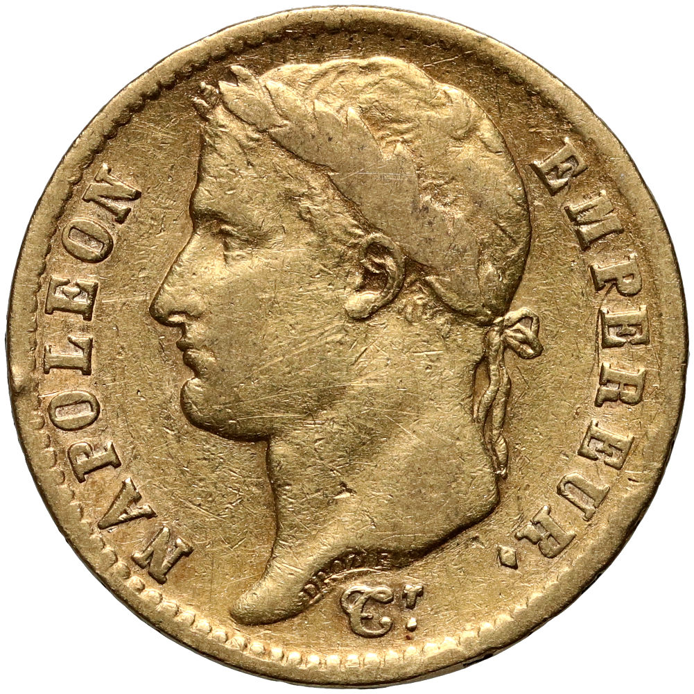 728. Francja, Napoleon I, 20 franków 1810 A