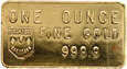 Szwajcaria, sztabka, 1 uncja złota, Swiss Bank Corporation