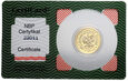 Polska, III RP, 50 złotych 2004, Bielik, 1/10 uncji Au999