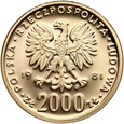 Polska, PRL, 2000 złotych 1981, Władysław I Herman