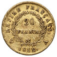 Francja, Napoleon, 20 franków 1812 A, Paryż