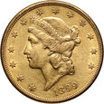 USA, 20 dolarów 1899, San Francisco, Liberty