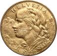 Szwajcaria, 10 franków 1912 B