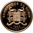 Benin, 1500 franków 2013, Intronizacja Wilhelma Aleksandra 