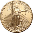 USA, 5 dolarów 2014, Filadelfia, Gold Eagle, 1/10 uncji złota