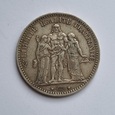 Francja 5 Franków 1874 r Paryż (1481)