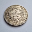 Francja 5 Franków 1874 r Paryż (1481)