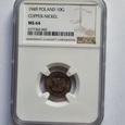 NGC MS 64 - 10 gr 1949r 