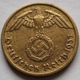 III Rzesza - 10 reichsfening 1937r A