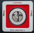 2 x 10 000zł - Jan Paweł II - 1988 i 1989r - Cienki i Gruby Krzyż 
