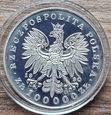 100 000zł 1990r - Piłsudski - Mały tryptyk